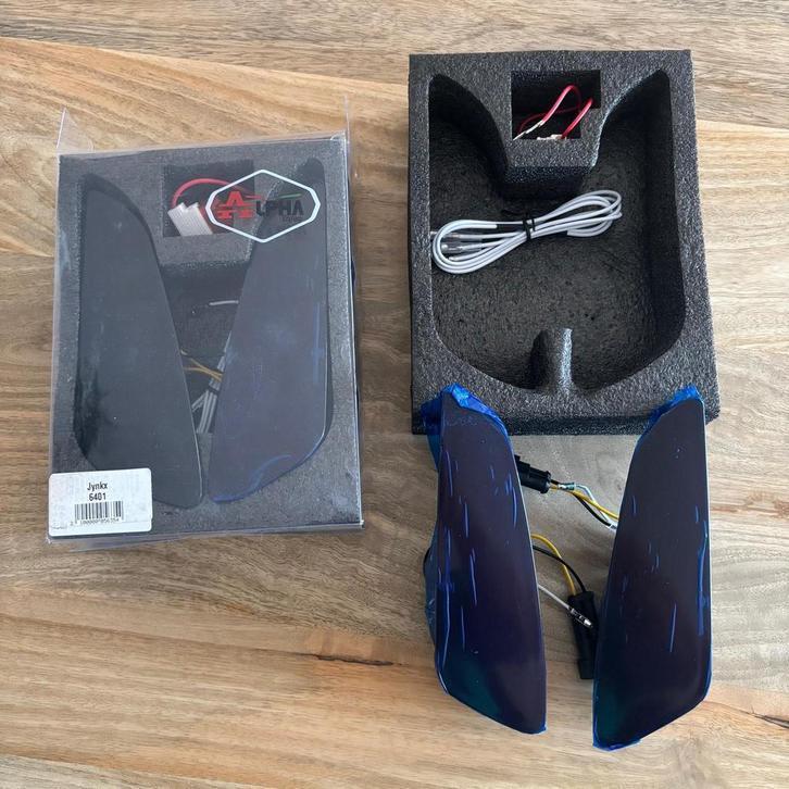 LED tube knipperlichten Vespa Sprint smoke NIEUW, Fietsen en Brommers, Brommeronderdelen | Scooters, Nieuw, Vespa, Overige typen