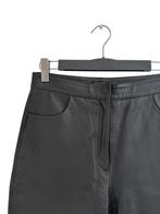 Selected Femme broek zwart leer M, Kleding | Dames, Broeken en Pantalons, Maat 38/40 (M), Zwart, Selected Femme, Ophalen of Verzenden