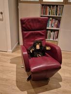 Relax Fauteuil leer draaibaar accu, Ophalen, Gebruikt, Minder dan 75 cm, Leer