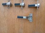 19 Scharnieren te koop, Doe-het-zelf en Verbouw, Hang- en Sluitwerk, Ophalen of Verzenden, Gebruikt, IJzer, Scharnier