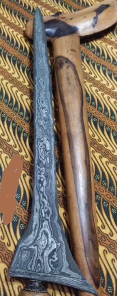 Antieke Keris Tilam Upih Wengkon Isen Gayaman Djogja KAD55, Antiek en Kunst, Kunst | Niet-Westerse kunst, Verzenden