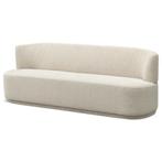 eetkamerbank beige Japandi stijl rond 220cm lang, Huis en Inrichting, Ophalen, Japandi, Minder dan 75 cm, Nieuw