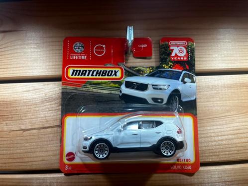 Volvo XC40 Wit Matchbox, Hobby en Vrije tijd, Modelauto's | Overige schalen, Nieuw, Auto, Ophalen of Verzenden