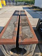 2x Stelcon verholen goot L200xB49xH50 cm, Ophalen, Gebruikt, Overige materialen, Buiten