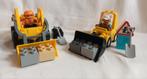 Duplo graafmachine,  shovel,  bulldozer set 5650 en 10930, Ophalen of Verzenden, Zo goed als nieuw, Duplo