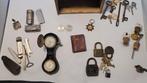 1001 curiosa, sloten, sleutels, horloges,  aanstekers , munt, Antiek en Kunst, Ophalen of Verzenden