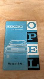 Handleiding Opel Rekord vanaf 1965, Ophalen of Verzenden