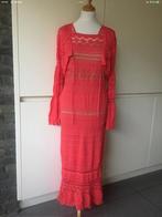 Twinset Milano lange jurk met bolero, Kleding | Dames, Jurken, Twinset, Ophalen of Verzenden, Zo goed als nieuw, Roze