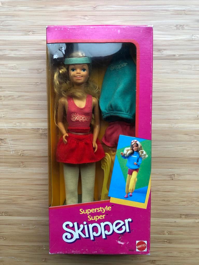 Barbie Superstyle Super Skipper NRFB, Ophalen of Verzenden, Zo goed als nieuw, Fashion Doll