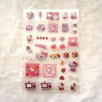 Hello Kitty Sanrio Stickervel met hologram ster afwerking, Verzenden, Nieuw, Meerdere stickers