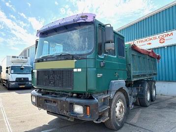 MAN 26.463 DF 6x4 MEILLER KIPPER (ZF16 MANUAL GEARBOX / ZF-I beschikbaar voor biedingen