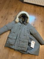 Air force winterjas, Kleding | Dames, Jassen | Winter, Ophalen, Zo goed als nieuw, Maat 34 (XS) of kleiner, Wit