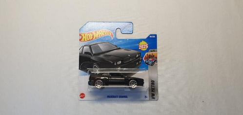Hot wheels Maserati Shamal Black, Hobby en Vrije tijd, Modelauto's | Overige schalen, Nieuw, Auto, Ophalen of Verzenden