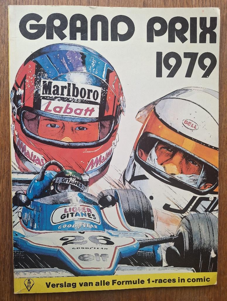 Strip - Grand Prix 1979 - Verslag van alle F1 races in strip, Gelezen, Verzenden, Eén stripboek, Willy Richard
