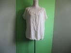 Lizzy & Coco top maat XL., Verzenden, Wit, Maat 46/48 (XL) of groter, Zonder mouw