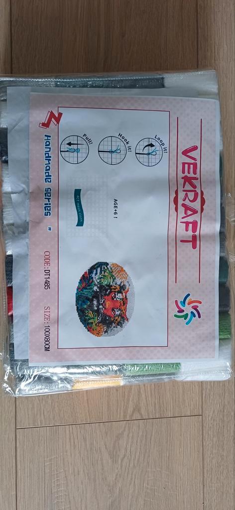 Knooptapijt (Smyrna) - Nieuw in verpakking!, Hobby en Vrije tijd, Knutselen, Nieuw, Materiaal, Ophalen of Verzenden