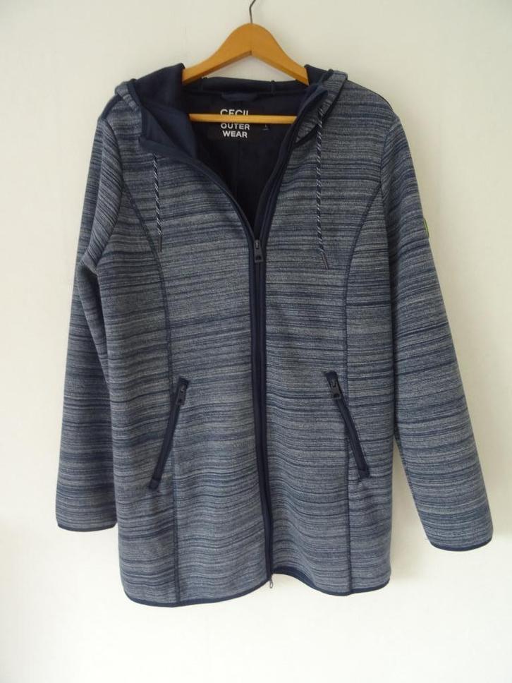 dames jas Cecil outer wear maat L nieuw, Kleding | Dames, Jassen | Winter, Nieuw, Maat 42/44 (L), Blauw, Ophalen of Verzenden