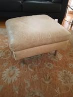 Hocker leer 65x65 Loods 5 Zaandam, Ophalen, Zo goed als nieuw, Vierkant, Leer