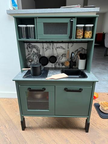 Gepimpte Ikea Duktig Speelkeuken - Groen beschikbaar voor biedingen