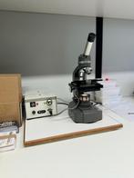 *Professionele verwarmde microscoop van Euromex*, Audio, Tv en Foto, Optische apparatuur | Microscopen, Ophalen of Verzenden, Zo goed als nieuw