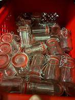 Potten - Weck-potten met scharnierende deksels, Huis en Inrichting, Keuken | Potten en Pannen, Ophalen, Glas, Pot, Bus of Blik