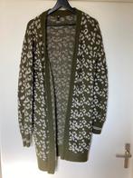 HEMA lang vest Groen met zilverdraad Luipaard print Maat M, Maat 38/40 (M), Ophalen of Verzenden, Gedragen, Hema