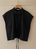 By-Bar | Mouwloze blouse maat 36, Kleding | Dames, Blouses en Tunieken, Verzenden, Zo goed als nieuw, Maat 36 (S), Zwart