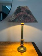Prachtige grote vintage Engelse tafellamp of schemerlamp, Huis en Inrichting, Lampen | Tafellampen, Ophalen of Verzenden, 50 tot 75 cm