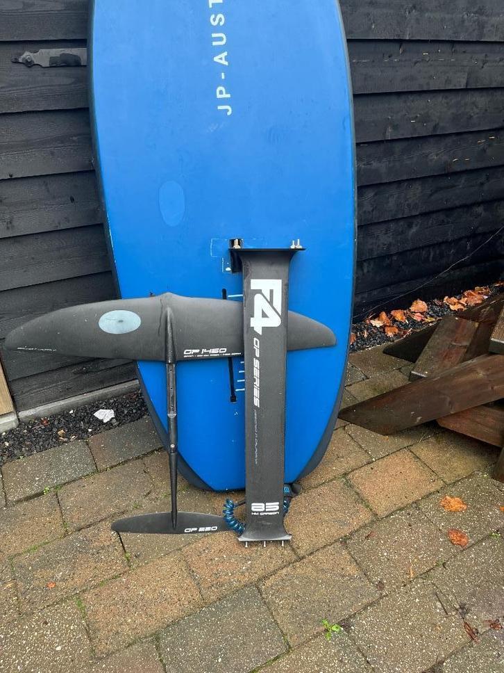 JP X wing board / F4 GP Series mast + F4 GP 1450 front wing, Watersport en Boten, Wingsurfen, Gebruikt, Wingsurf-hydrofoil, Ophalen