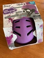 Crivit Paarse Kinderhelm, Ophalen of Verzenden, Zo goed als nieuw, Bescherming