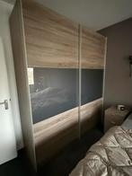 Kledingkast met schuifdeuren en lades, Ophalen, Overige materialen, 200 cm of meer, 150 tot 200 cm