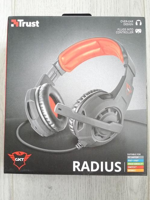 Trust GXT 310 Radius Gaming Headset, Audio, Tv en Foto, Koptelefoons, Nieuw, Op oor (supra aural), Overige merken, Ophalen of Verzenden