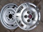 Fiat ducato 16 inch stalen velgen met wieldoppen, Caravans en Kamperen, Camper-accessoires, Ophalen