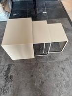 FERM LIVING CLUSTER TAFELS, Huis en Inrichting, Tafels | Salontafels, Ophalen, 50 tot 100 cm, Zo goed als nieuw, Metaal
