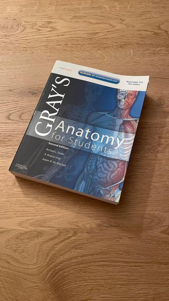 Gray's Anatomy for Students - 2nd Edition - Engels, Boeken, Studieboeken en Cursussen, Zo goed als nieuw, WO, Beta, Ophalen of Verzenden