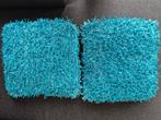 2x Profijt Meubel sierkussen lichtblauw/blauw, Ophalen of Verzenden, Zo goed als nieuw, Blauw, Vierkant