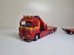 Wsi scania 143 streamline vd Sluis transport., Hobby en Vrije tijd, Modelauto's | 1:50, Ophalen of Verzenden, Zo goed als nieuw