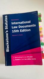 International Law Documents 15e editie, Ophalen of Verzenden, Alpha, Zo goed als nieuw, WO
