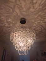 Stijlvolle Kroonluchter Linea Verdace, Ophalen, Zo goed als nieuw, Glas, Modern