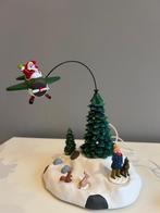 Kerstman in vliegtuig draait echt, Diversen, Kerst, Ophalen of Verzenden, Zo goed als nieuw