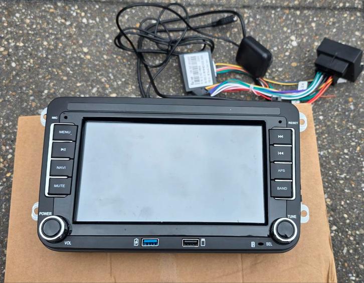 Android 14 Autoradio VW/Skoda/Golf/Passat + Camera, Auto diversen, Autoradio's, Nieuw, Ophalen of Verzenden