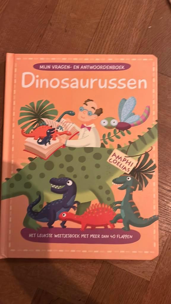 Mijn vragen- en antwoordenboek Dinosaurussen, Boeken, Kinderboeken | Jeugd | onder 10 jaar, Nieuw, Non-fictie, Ophalen of Verzenden