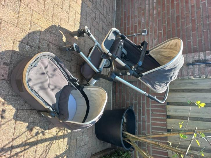 Joolz day 1, Kinderen en Baby's, Kinderwagens en Combinaties, Gebruikt, Combiwagen, Overige merken, Duowagen, Luchtbanden, Met reiswieg
