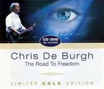 CHRIS DE BURGH CD + DVD THE ROAD TO FREEDOM lim gold edition, Ophalen of Verzenden, 1980 tot 2000, Gebruikt