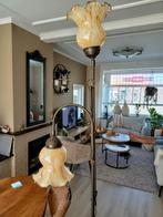 Staande lamp  in tiffany stijl, Huis en Inrichting, Lampen | Vloerlampen, Ophalen of Verzenden, Gebruikt, Glas, 150 tot 200 cm
