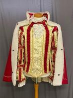 NIEUW rood prinsenpak met goudkleurige afwerking, maat M, Carnaval, Maat 48/50 (M), Nieuw, Ophalen of Verzenden
