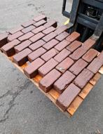 Oude gebakken keiformaat-10duimers 95m2, Tuin en Terras, Tegels en Klinkers, Ophalen, Gebruikt, Keramiek, Klinkers