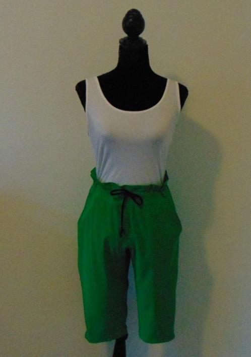 Travel Short broek van Studio Anneloes maat M, Kleding | Dames, Broeken en Pantalons, Zo goed als nieuw, Maat 38/40 (M), Groen