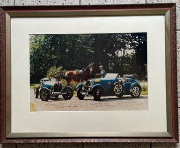 Gesigneerde Bugatti-foto Jean Prick 1975 beschikbaar voor biedingen