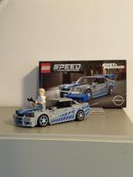 lego nissan skyline speed champion | compleet, Ophalen of Verzenden, Zo goed als nieuw, Complete set, Lego